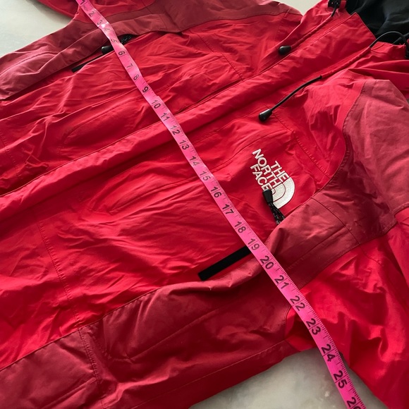 Vintage 90's The North Face Goretex Summit Series Red Black Parka Jacket - Picture 11 of 16
